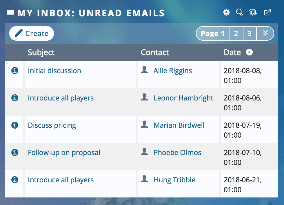 1CRM Email