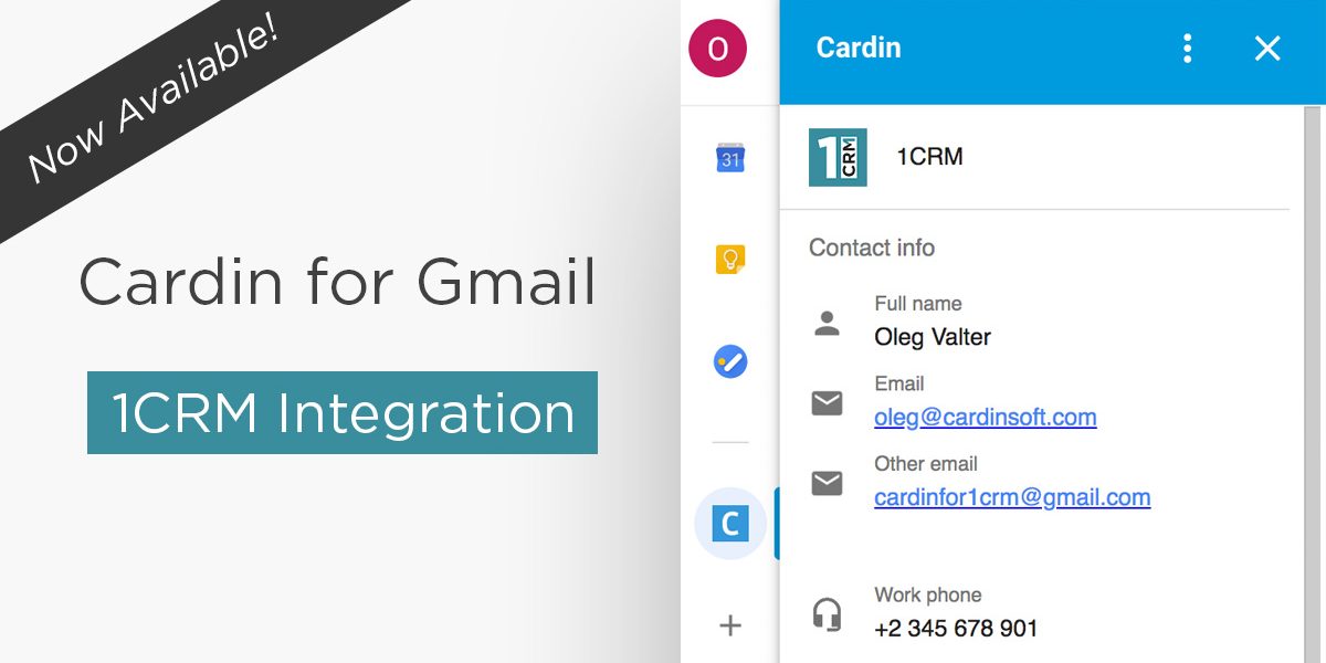cardin-for-gmail-1CRM-integration cardin-for-gmail-1CRM-integration