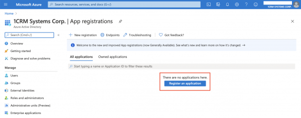 Register an Application
