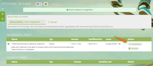 crm woocommerce installieren