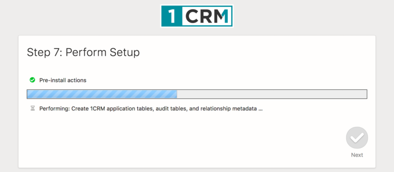 Perform Setup (In Progress)